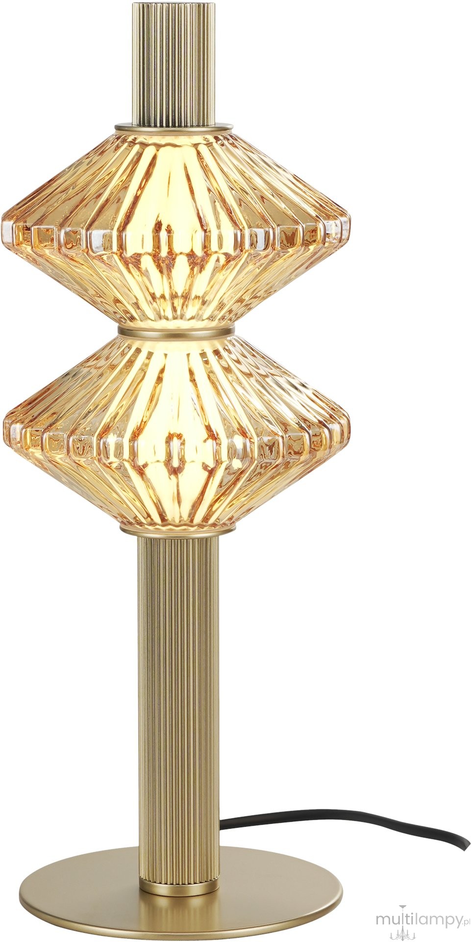 Padre lampka stołowa LED 9W 3000K złota ML2801