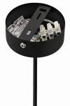 Oria lampa wisząca E27 czarna 2180