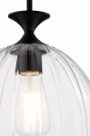 Oria lampa wisząca E27 czarna 2180