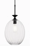 Oria lampa wisząca E27 czarna 2180