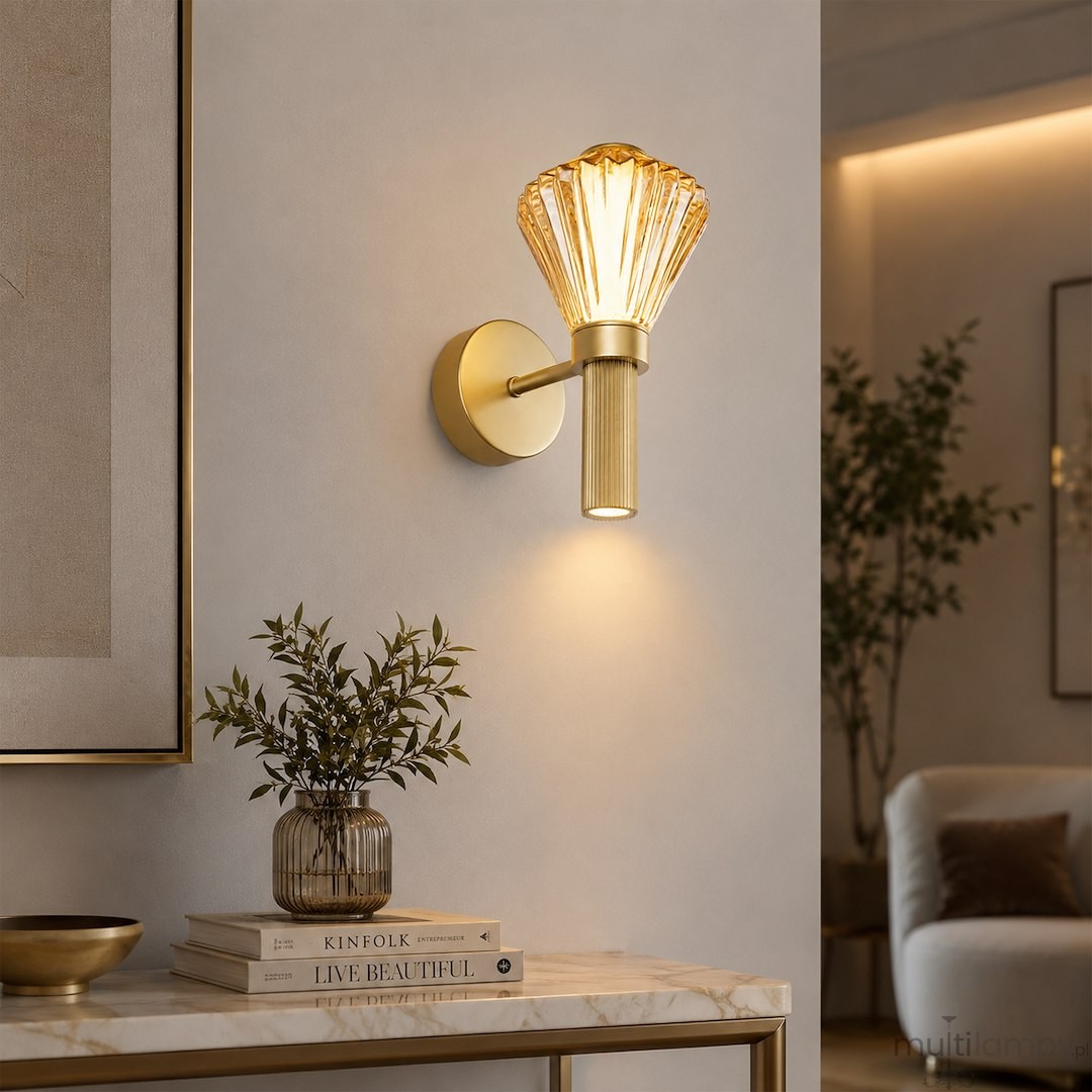 Padre kinkiet LED 8W 3000K złoty ML2793