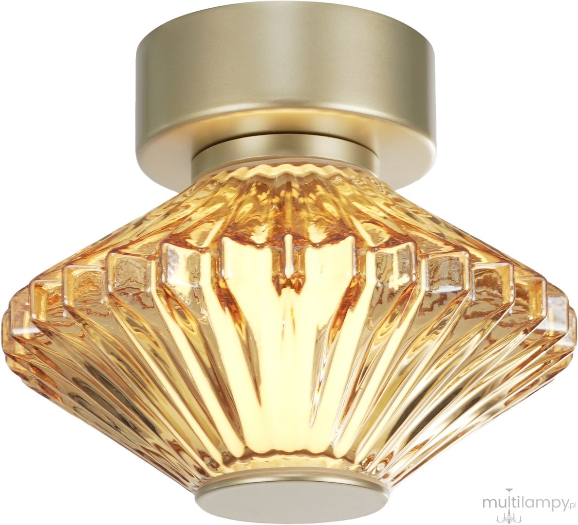Padre lampa sufitowa LED 6W 3000K złota ML2795