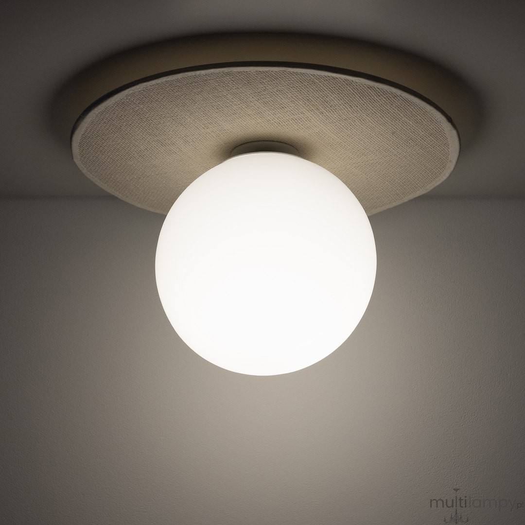 Carter lampa sufitowa 1xE14 biała MLP0224