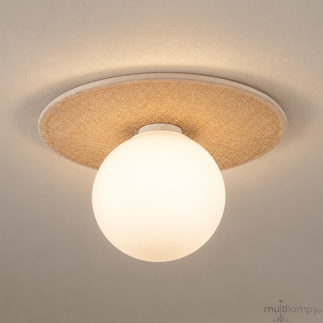 Carter lampa sufitowa 1xE14 naturalny MLP022