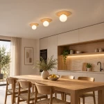 Carter lampa sufitowa 1xE14 naturalny MLP022