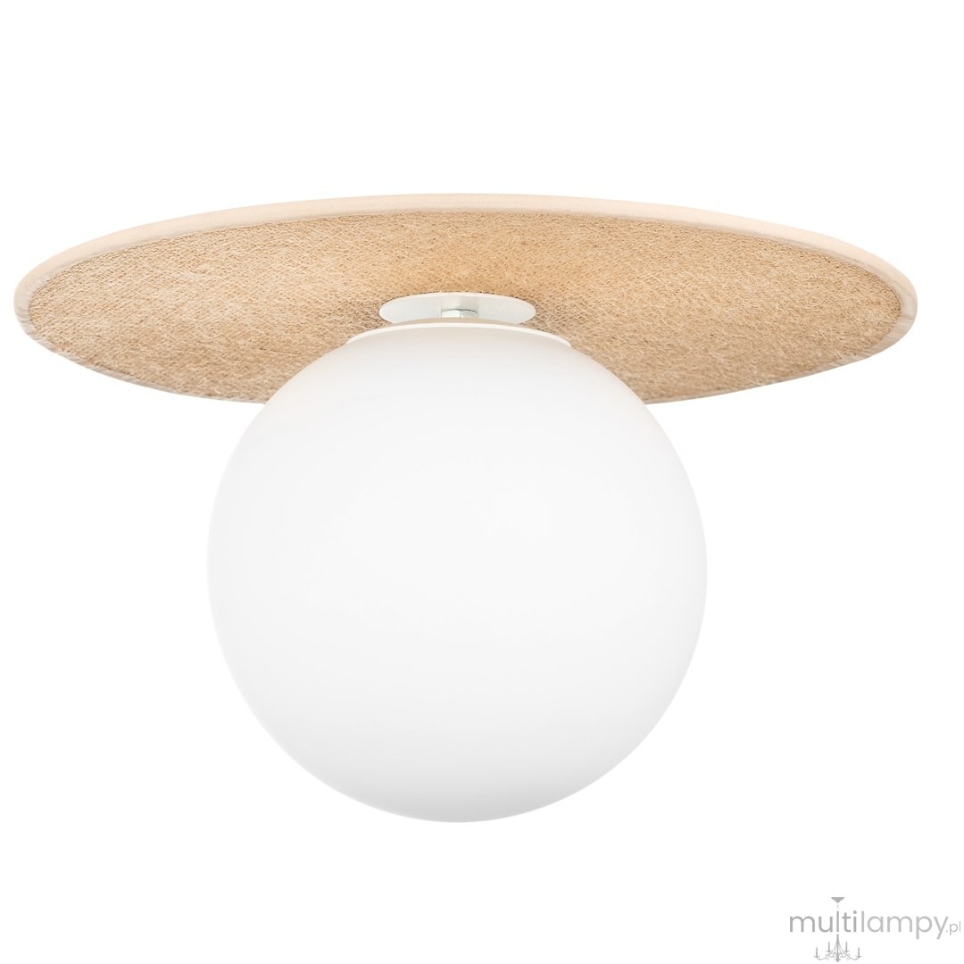 Carter lampa sufitowa 1xE14 naturalny MLP022