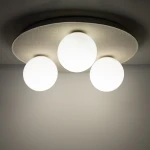 Carter lampa sufitowa 3xE14 biała MLP0225