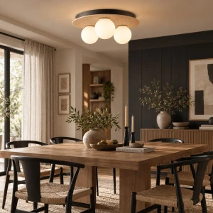 Carter lampa sufitowa 3xE14 naturalny MLP0227