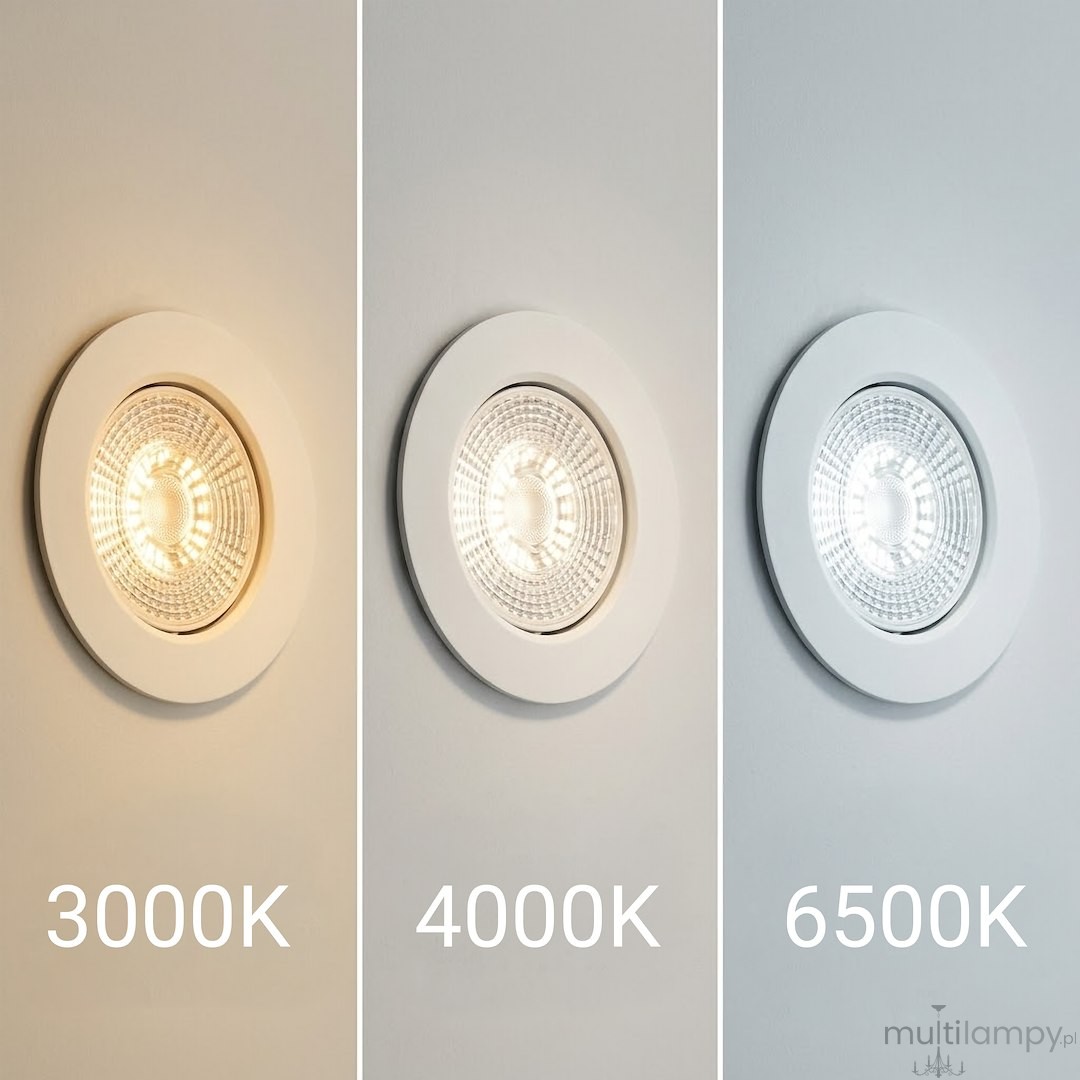 Oczko oprawa podtynkowa LED 3W CCT IP65 biała EKZ2671