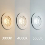 Oczko oprawa podtynkowa LED 3W CCT IP65 biała EKZ2671