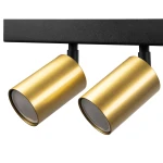 Hudson lampa sufitowa (spot) 4xGU10 czarna/złota MLP0260