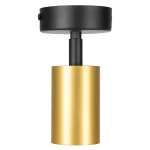 Hudson lampa sufitowa (spot) 1xGU10 czarna/złota MLP0257