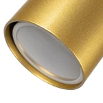 Hudson lampa sufitowa (spot) 1xGU10 czarna/złota MLP0257