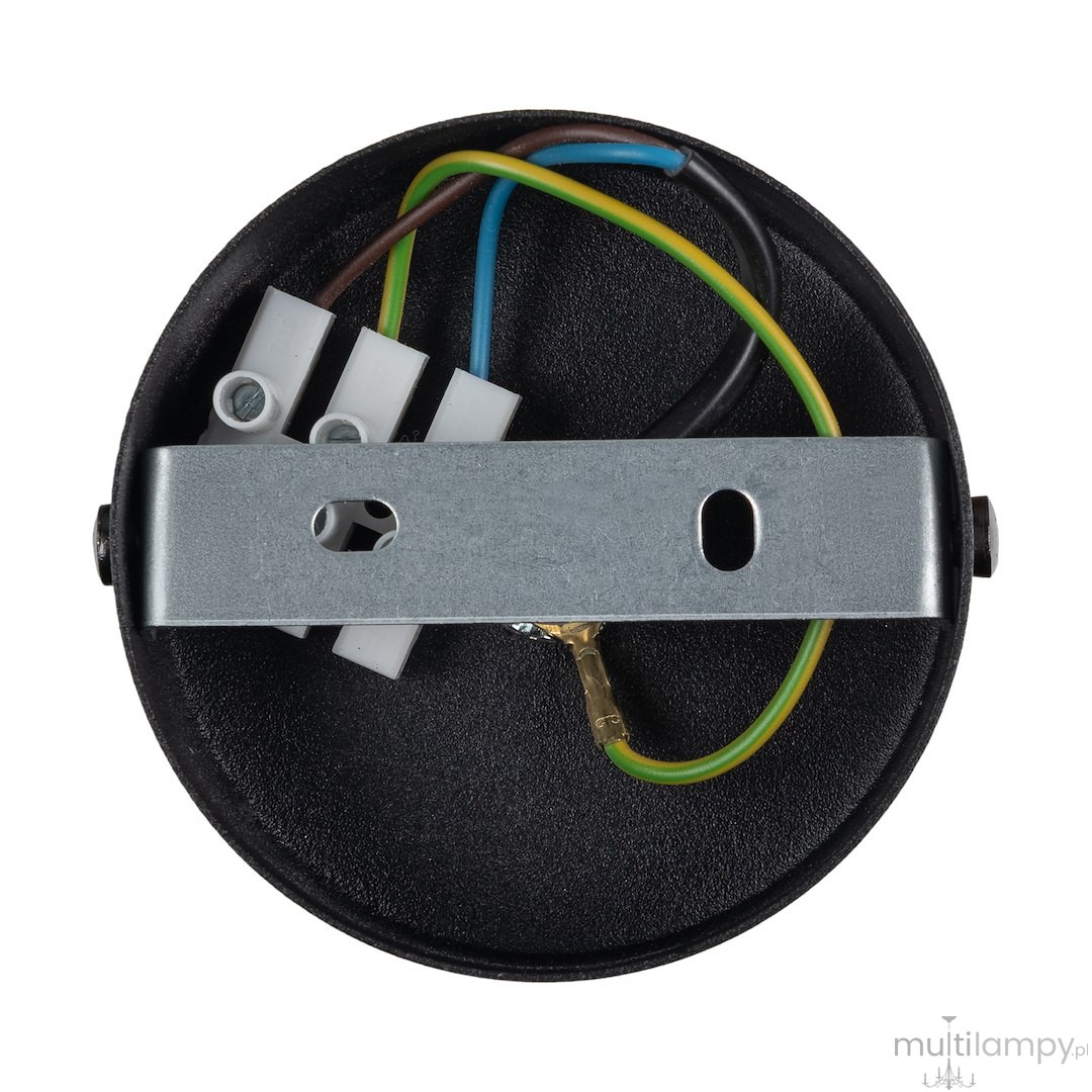 Hudson lampa sufitowa (spot) 1xGU10 czarna/złota MLP0257