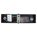 Bergen lampa wisząca 3xE27 czarna/drewno MLP2848