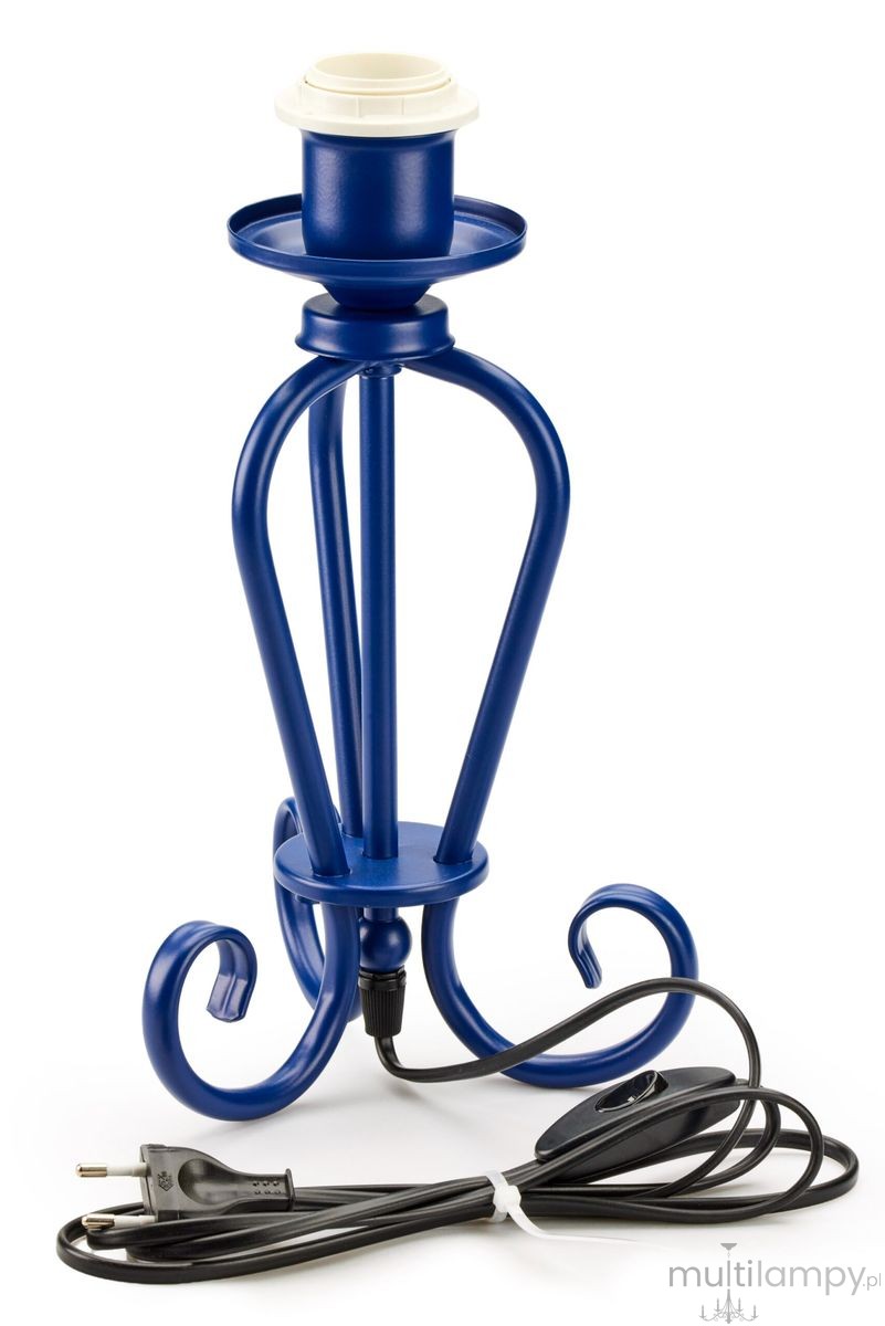 Elpis lampa stołowa E27 granatowa 2191