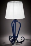 Elpis lampa stołowa E27 granatowa 2191