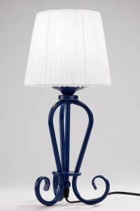 Elpis lampa stołowa E27 granatowa 2191