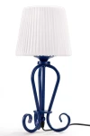 Elpis lampa stołowa E27 granatowa 2191