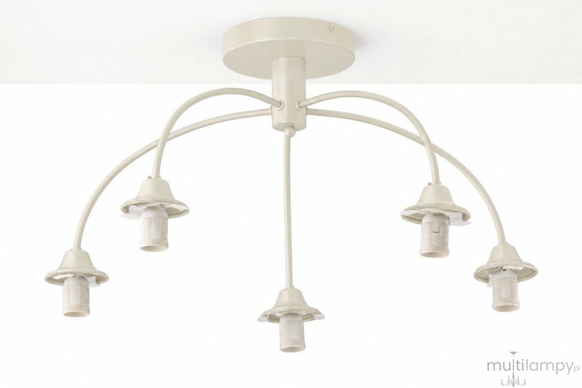Nola lampa sufitowa 5xE27 piaskowa 2192
