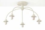 Nola lampa sufitowa 5xE27 piaskowa 2192