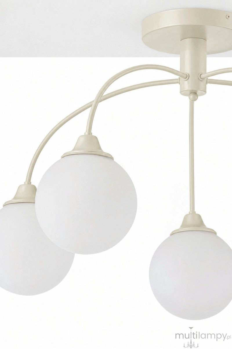 Nola lampa sufitowa 5xE27 piaskowa 2192