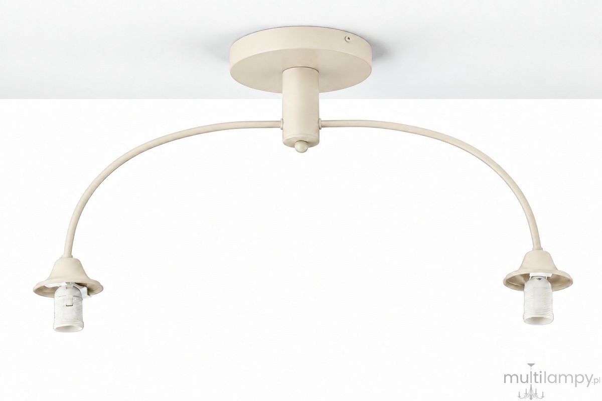 Nola lampa sufitowa 2xE27 piaskowa 2193