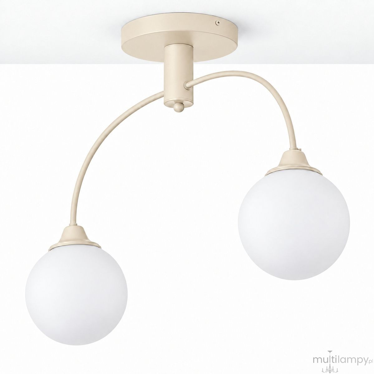 Nola lampa sufitowa 2xE27 piaskowa 2193