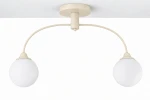 Nola lampa sufitowa 2xE27 piaskowa 2193