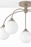 Nola lampa sufitowa 5xE27 szarobeżowa 2195