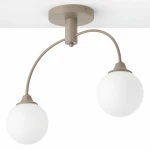 Nola lampa sufitowa 2xE27 szarobeżowa 2196