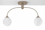 Nola lampa sufitowa 2xE27 szarobeżowa 2196