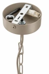Nola lampa wisząca E27 szarobeżowa 2197
