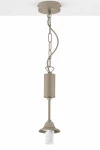 Nola lampa wisząca E27 szarobeżowa 2197