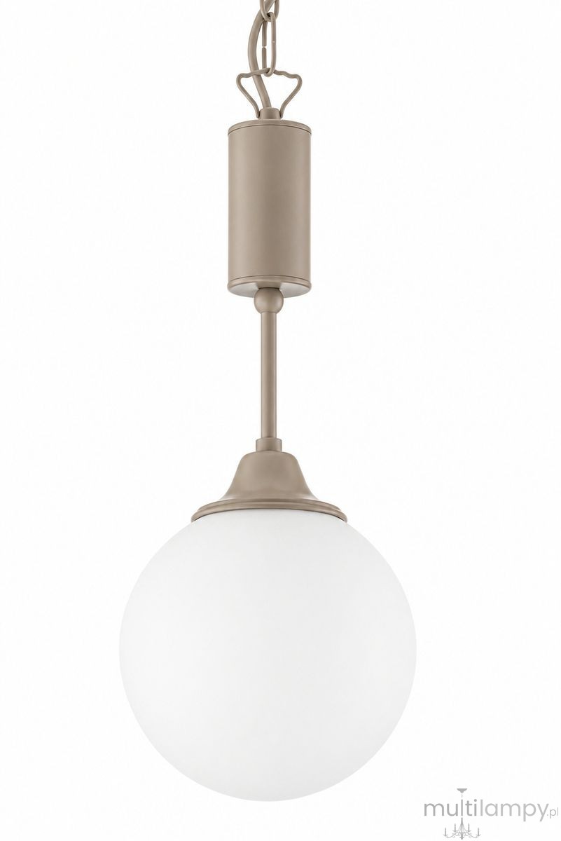 Nola lampa wisząca E27 szarobeżowa 2197
