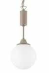 Nola lampa wisząca E27 szarobeżowa 2197