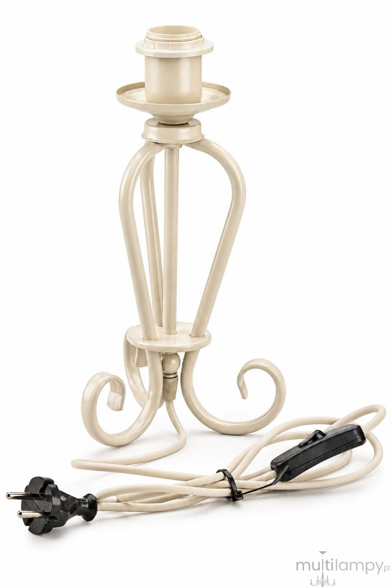 Elpis lampa stołowa E27 piaskowa 2201