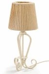 Elpis lampa stołowa E27 piaskowa 2201