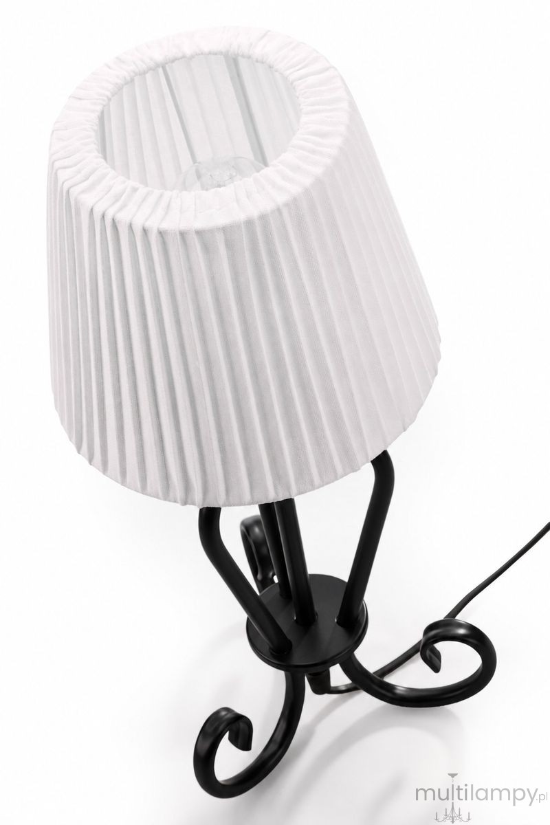 Elpis lampa stołowa E27 czarna 2202