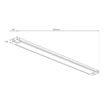 Listwa podszafkowa 42cm LED 12W 5CCT biała 014841
