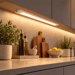 Listwa podszafkowa 60cm LED 18W 5CCT biała 014861