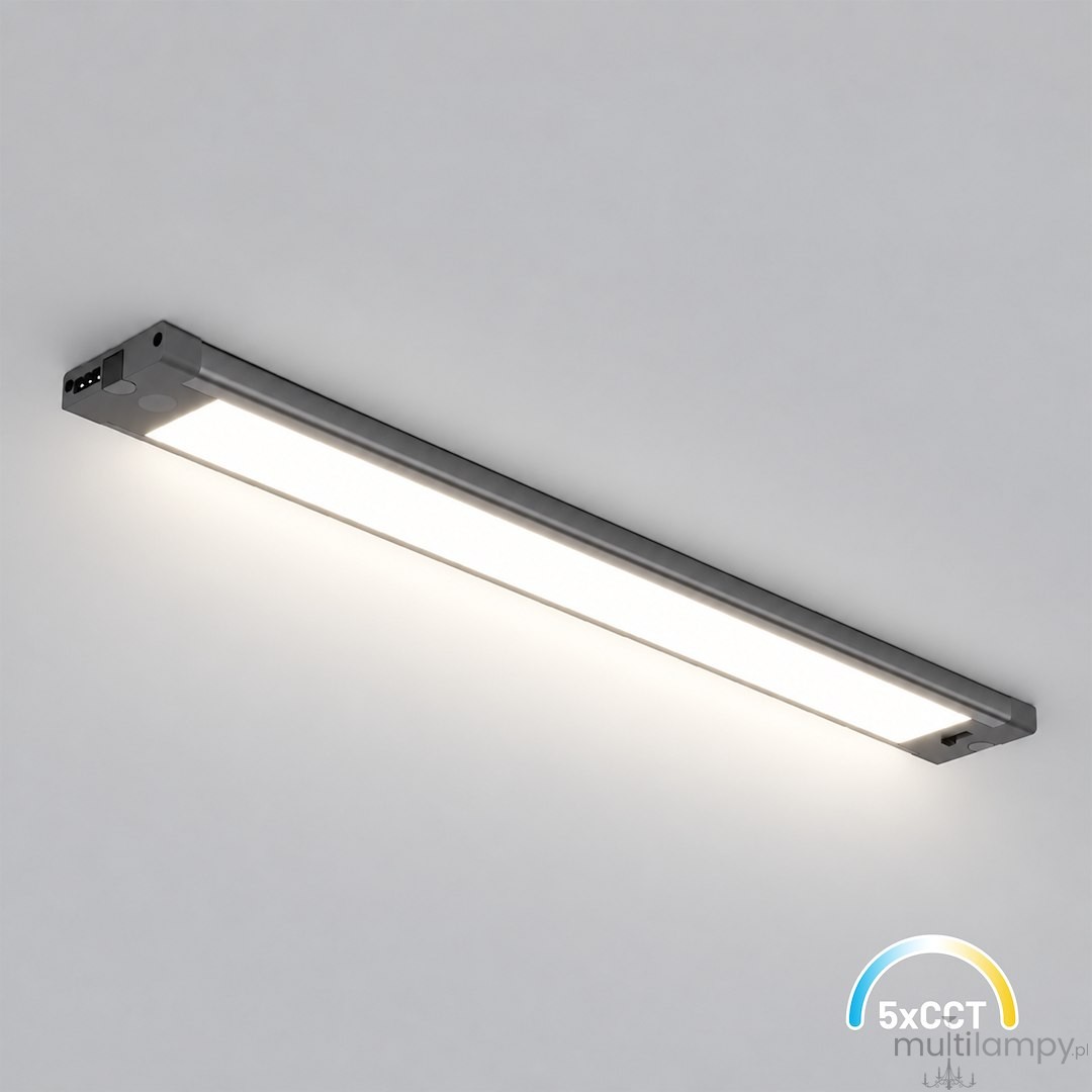 Listwa podszafkowa 42cm LED 12W 5CCT czarna 014840