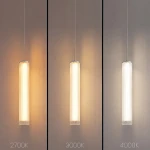 Trivia lampa wisząca LED 10W CCT IP44 chrom ML2730