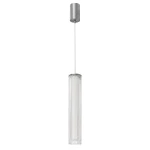 Trivia lampa wisząca LED 10W CCT IP44 chrom ML2730