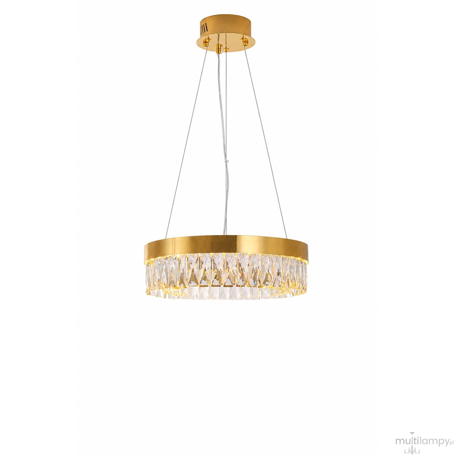 Alexis D40 lampa wisząca LED 10W złota ST-8876P-40 mirror gold