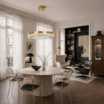 Alexis D60 lampa wisząca LED 15W złota ST-8876P-60 mirror gold