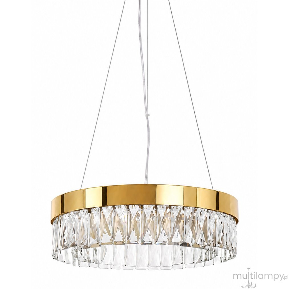 Alexis D60 lampa wisząca LED 15W złota ST-8876P-60 mirror gold