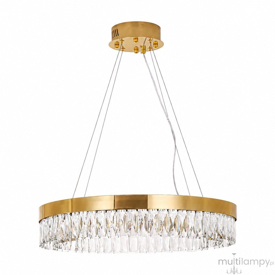 Alexis D60 lampa wisząca LED 15W złota ST-8876P-60 mirror gold