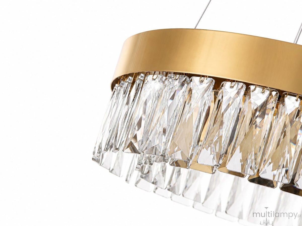 Alexis D60 lampa wisząca LED 15W złota ST-8876P-60 mirror gold