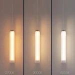 Trivia lampa wisząca LED 10W CCT IP44 czarna ML2728